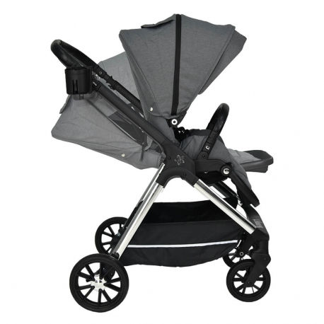 Σύστημα μεταφοράς Bebe Stars Nammas 3in1 Grey