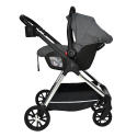 Σύστημα μεταφοράς Bebe Stars Nammas 3in1 Grey