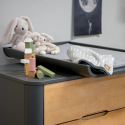 Προέκταση - αλλαξιέρα Troll Nursery Torsten / Wave Seal Grey