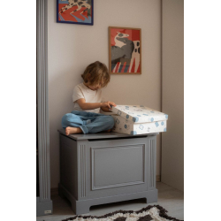 Μπαούλο παιχνιδιών Bellamy Ines Neutral Grey