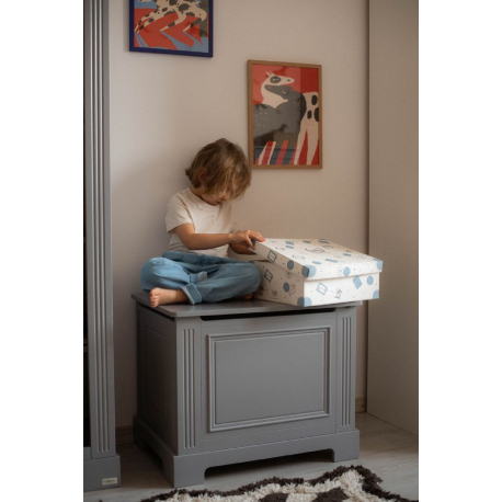 Μπαούλο παιχνιδιών Bellamy Ines Neutral Grey