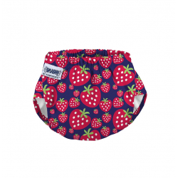 Πάνα-μαγιό Konfidence™ Splashy™ AquaNappy e-Flex™ Strawberry Red/Navy One Size