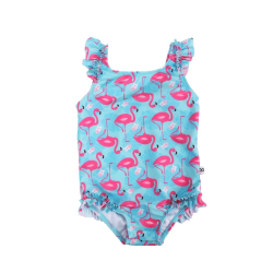 Μαγιό ολόσωμο Zoocchini™ Franny the Flamingo 3 ετών