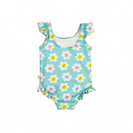 Μαγιό ολόσωμο Zoocchini™ Daisy 6-12 μηνών