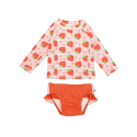Σετ μπλούζα και μαγιό Zoocchini™ Strawberry 4 ετών