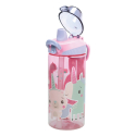 Παγούρι Tritan με καλαμάκι 450ml GIM Fisher-Price Unicorn