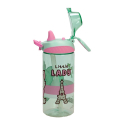 Παγούρι Tritan με καλαμάκι 450ml GIM Disney Marie