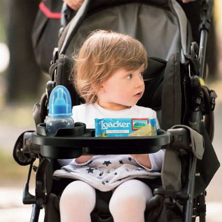 Δίσκος καροτσιού 2 σε 1 Babywise Universal με ποτηροθήκη