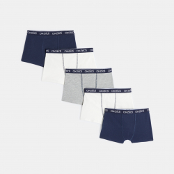 VBASICS LOT 5 BOXERS UNIS