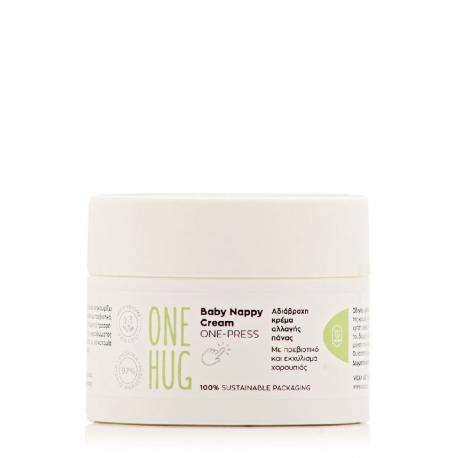 Αδιάβροχη κρέμα αλλαγής πάνας ONE HUG One-press 50 ml