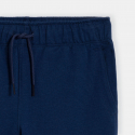 Okaidi Bermuda en molleton bleu marine Garcon