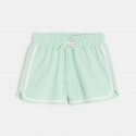 Okaidi Short en molleton vert pastel Fille