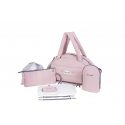 Τσάντα - αλλαξιέρα Baby On Board Paris Tote Bag Doudoune Rose