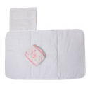 Τσάντα - αλλαξιέρα Baby On Board Paris Tote Bag Doudoune Rose