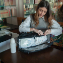 Τσάντα - αλλαξιέρα Baby On Board Paris Tote Bag Doudoune Black