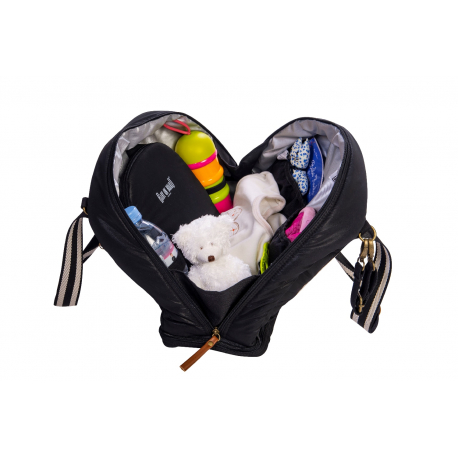 Τσάντα - αλλαξιέρα Baby On Board Paris Tote Bag Doudoune Black