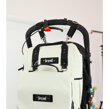 Τσάντα - αλλαξιέρα πλάτης Baby On Board Paris Backpack Camille Ivory