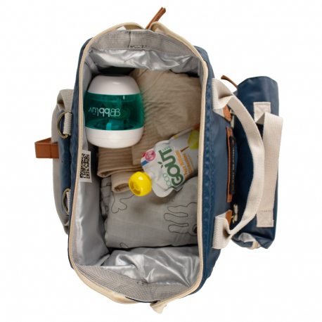 Τσάντα - αλλαξιέρα πλάτης Baby On Board Paris Backpack Camille Ocean