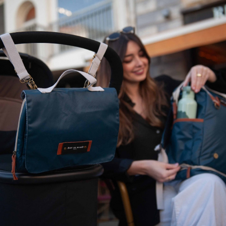 Τσάντα - αλλαξιέρα πλάτης Baby On Board Paris Backpack Camille Ocean