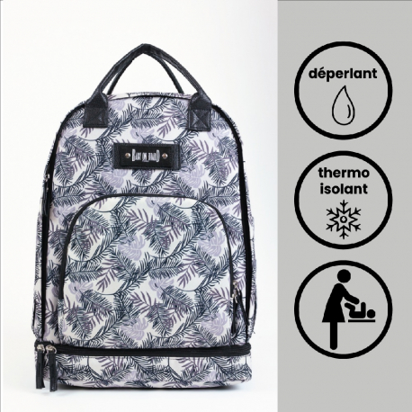 Τσάντα - αλλαξιέρα πλάτης Baby On Board Paris Backpack Floral