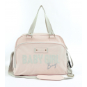 Τσάντα - αλλαξιέρα Baby On Board Paris Tote Bag Simply Vintage Pink