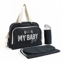 Τσάντα - αλλαξιέρα Baby On Board Paris Tote Bag Simply Noir