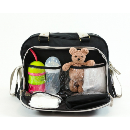 Τσάντα - αλλαξιέρα Baby On Board Paris Tote Bag Simply Noir