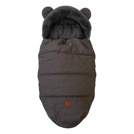 Ποδόσακος καροτσιού Bebe Stars Luxury Velour Brown