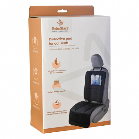 Προστατευτικό θέσης αυτοκινήτου 3 σε 1 Bebe Stars με θήκες αποθήκευσης και iPad