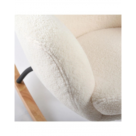 Κουνιστή πολυθρόνα θηλασμού Baby Adventure Teddy Cream