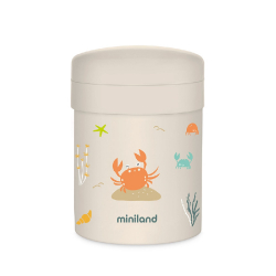 Θερμός φαγητού + 2 δοχεία Miniland Thermetic Crabsy 700ml