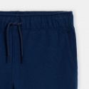 Okaidi Bermuda en molleton bleu marine Garcon