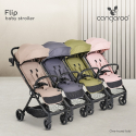 Καρότσι Cangaroo Flip Dark Forest Green