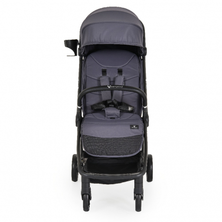 Καρότσι Cangaroo Flip Obsidian Grey