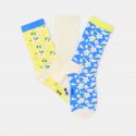 Okaidi Κάλτσες με ιδιαίτερο σχέδιο (σετ των 3 ζευγαριών) για κορίτσια