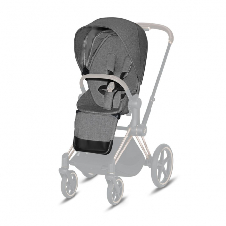 Σετ υφάσματα καροτσιού Cybex Platinum Priam Seat Pack Manhattan Grey