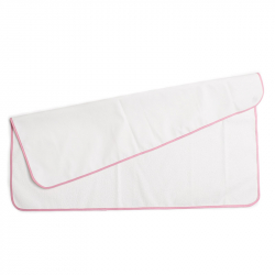 Σελτεδάκι Nona Bebe Λευκό-Ροζ 50x70 cm