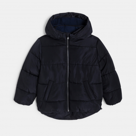 Okaidi Μπουφάν μακρύ από πούπουλο με κουκούλα για αγόρια