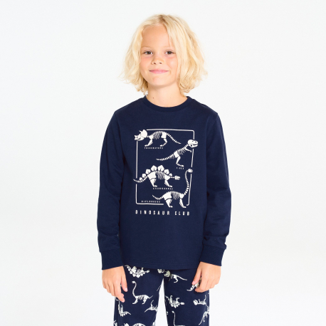 NJURASSIC PYJ LONG BBFLEECE PH