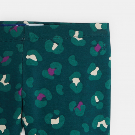 Okaidi Κολάν ζεστό με τυπωμένα σχέδια μαύρο για κορίτσια