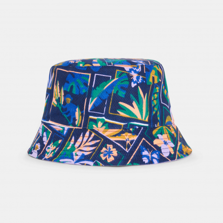 Okaidi Καπέλο θαλάσσης διπλής όψης μονόχρωμο και με σχέδιο για κορίτσια