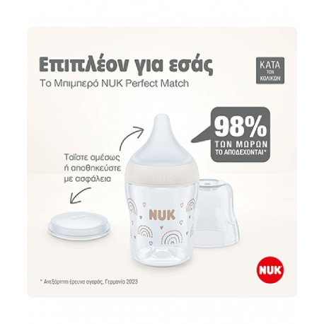 Χειροκίνητο θήλαστρο Nuk® Perfect Match