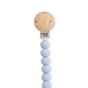 Κλιπ πιπίλας από σιλικόνη SARO Woody Blue
