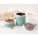 Θερμοδοχείο φαγητού Kiokids® με κουταλάκι 710ml Μέντα