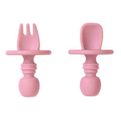Σετ κουταλάκι SARO Anti-Chocking Pink