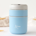 Θερμοδοχείο φαγητού Kiokids® με κουταλάκι 710ml Σιέλ