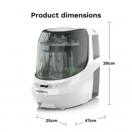 Πλυντήριο - αποστειρωτής μπιμπερό Baby Brezza® Bottle Washer Pro® White