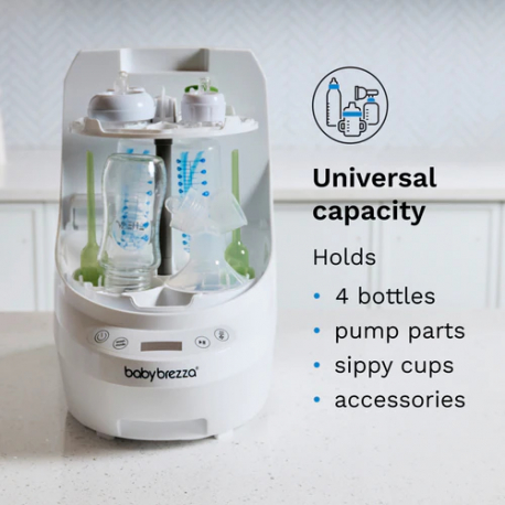 Πλυντήριο - αποστειρωτής μπιμπερό Baby Brezza® Bottle Washer Pro® White