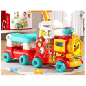 Περπατούρα τρενάκι ατμού 5 σε 1 Lazarid Huanger Happy Train Red