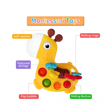 Καμηλοπάρδαλη δραστηριοτήτων Montessori Lazarid